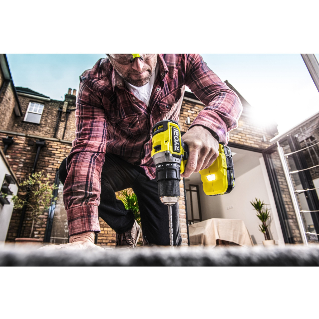 Шуруповерт Ryobi ударний ONE+ HP RPD18C-242S 18В, 1х2Ah, 1х4Ah, 54Нм 450·1700об/хв, сумка (5133004983) - зображення 8