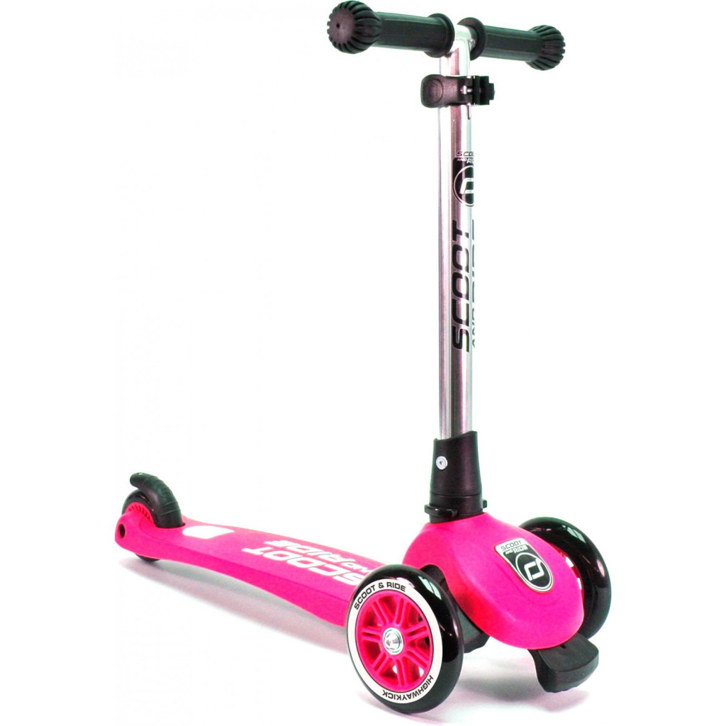 Самокат Scoot&Ride Highwaykick-3 Рожевий (SR-160630-PINK) - зображення 1