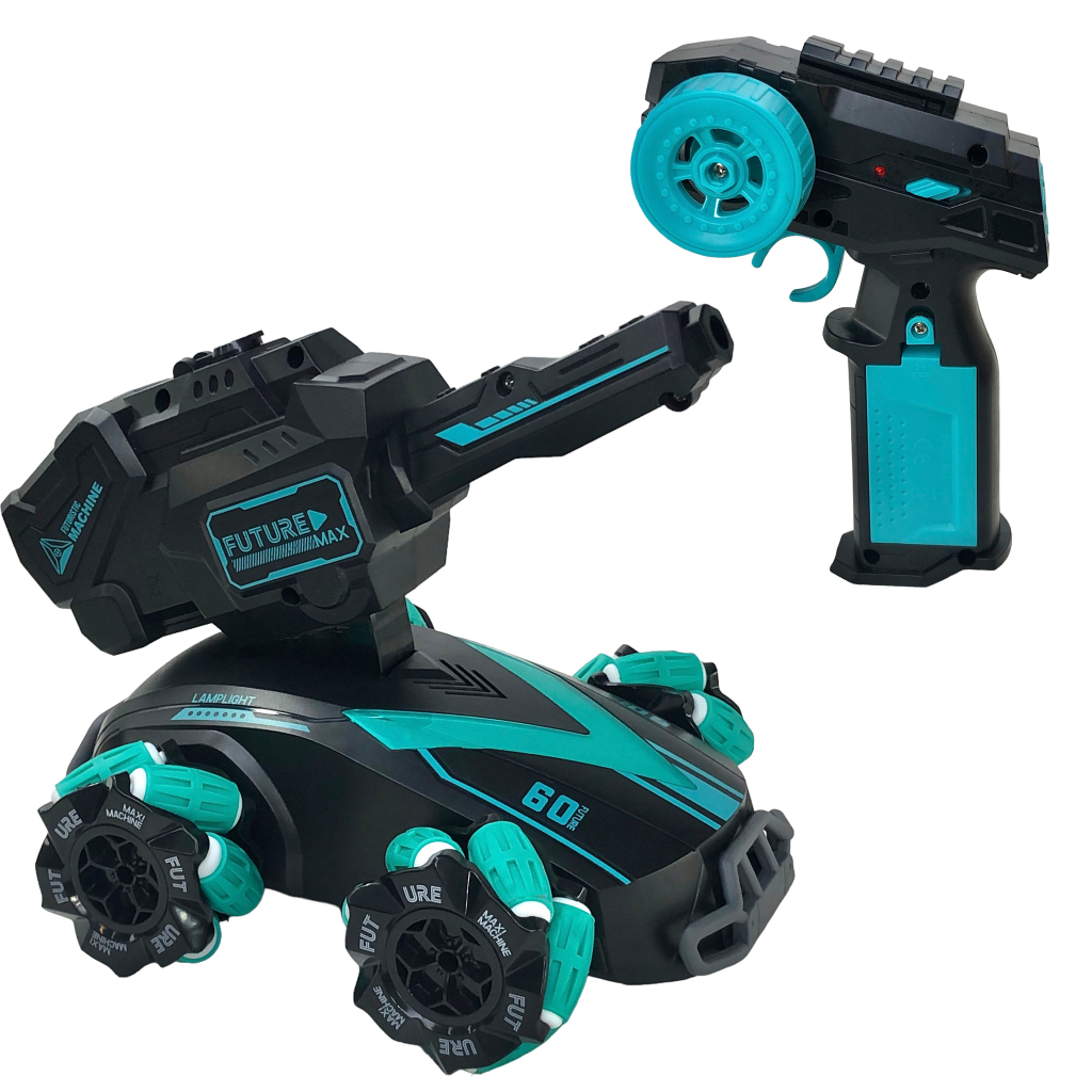 Радіокерована іграшка UFT Дрифтова машинка Танк-всюдихід Стріляє водяними бомбами з підсвічуванням (UFTGC2) - зображення 1