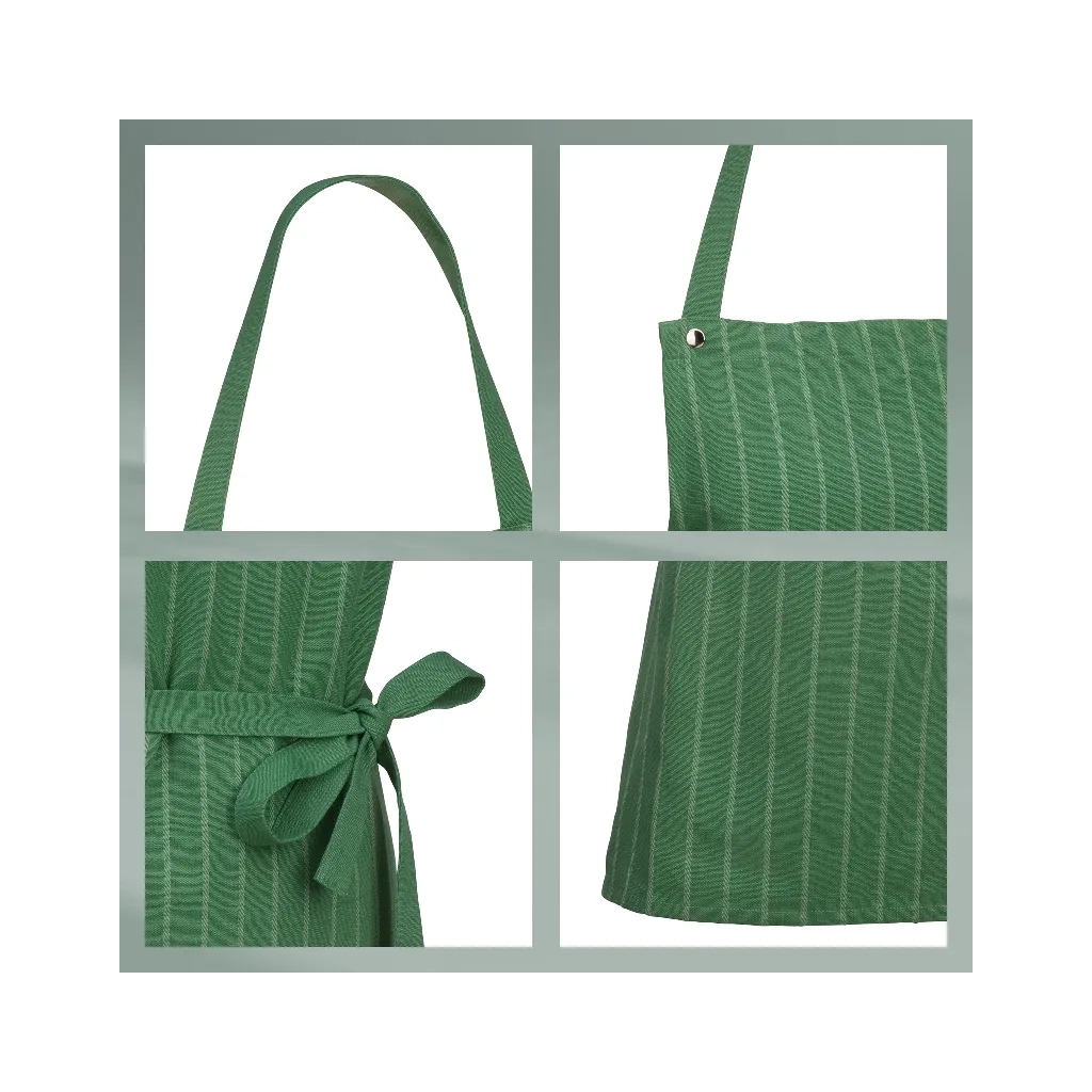 Фартух Kela Cora, 80x67 см, зелений в смужку (12815) (00000027532) - зображення 3