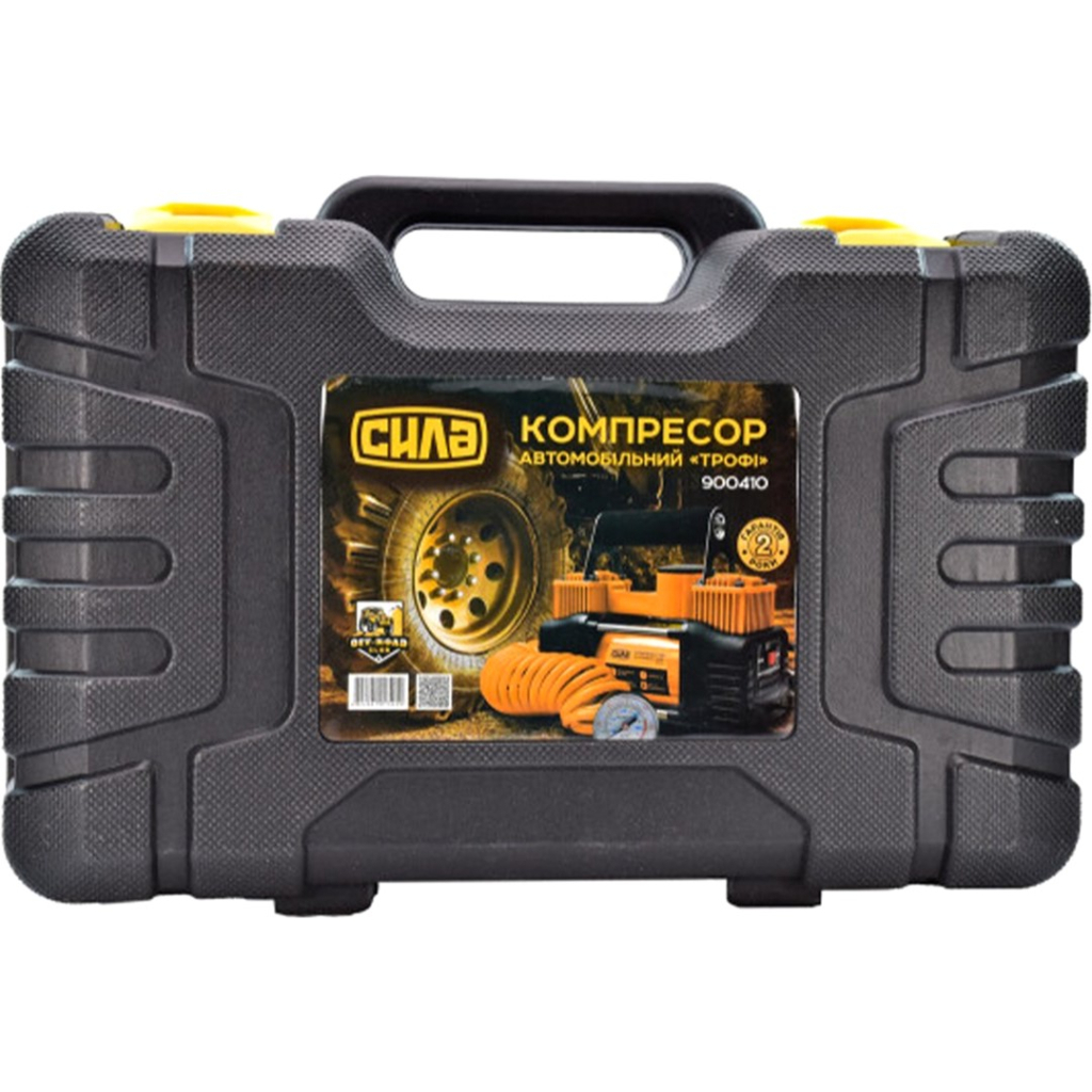 Автомобільний компресор СИЛА 85л/хв, 10 Атм (900410-IS) - изображение 6
