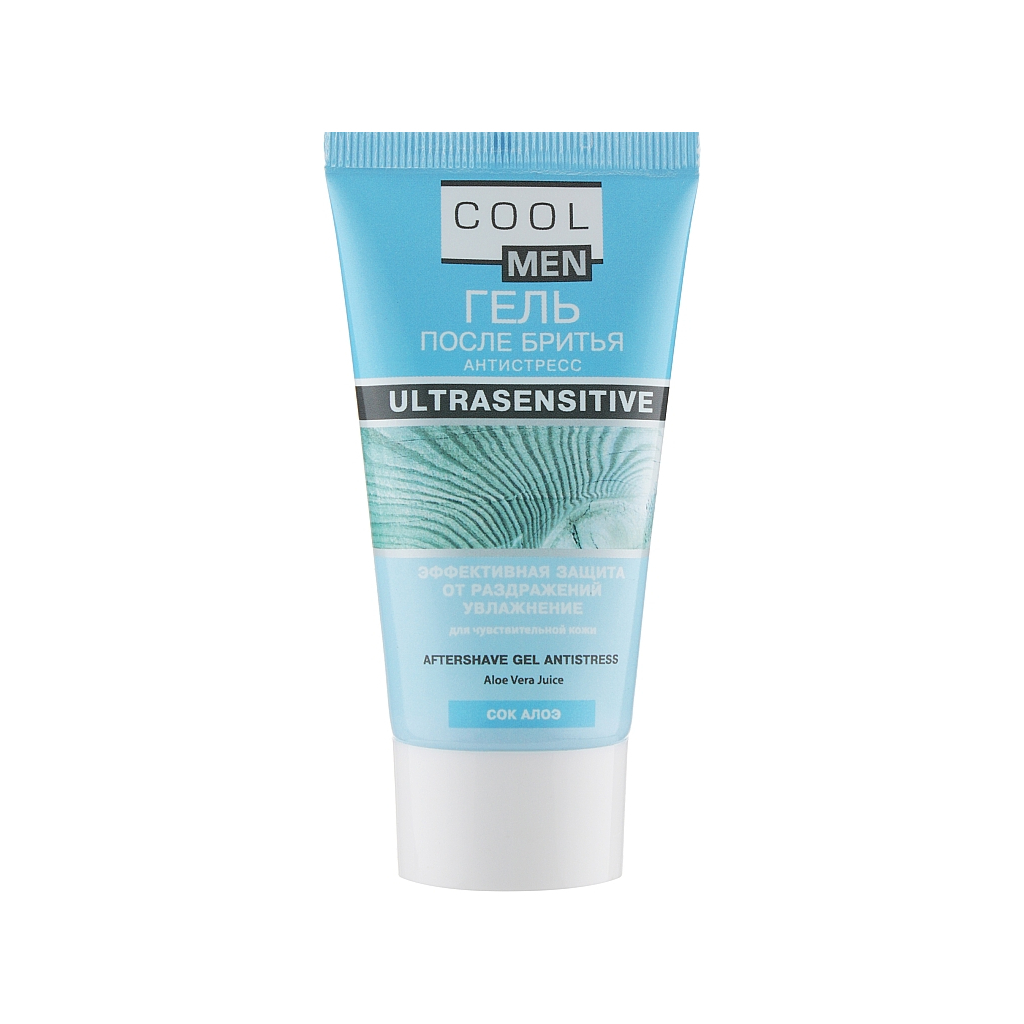 Гель після гоління Cool Men Ultrasensitive 50 мл (4823015942594) - изображение 1