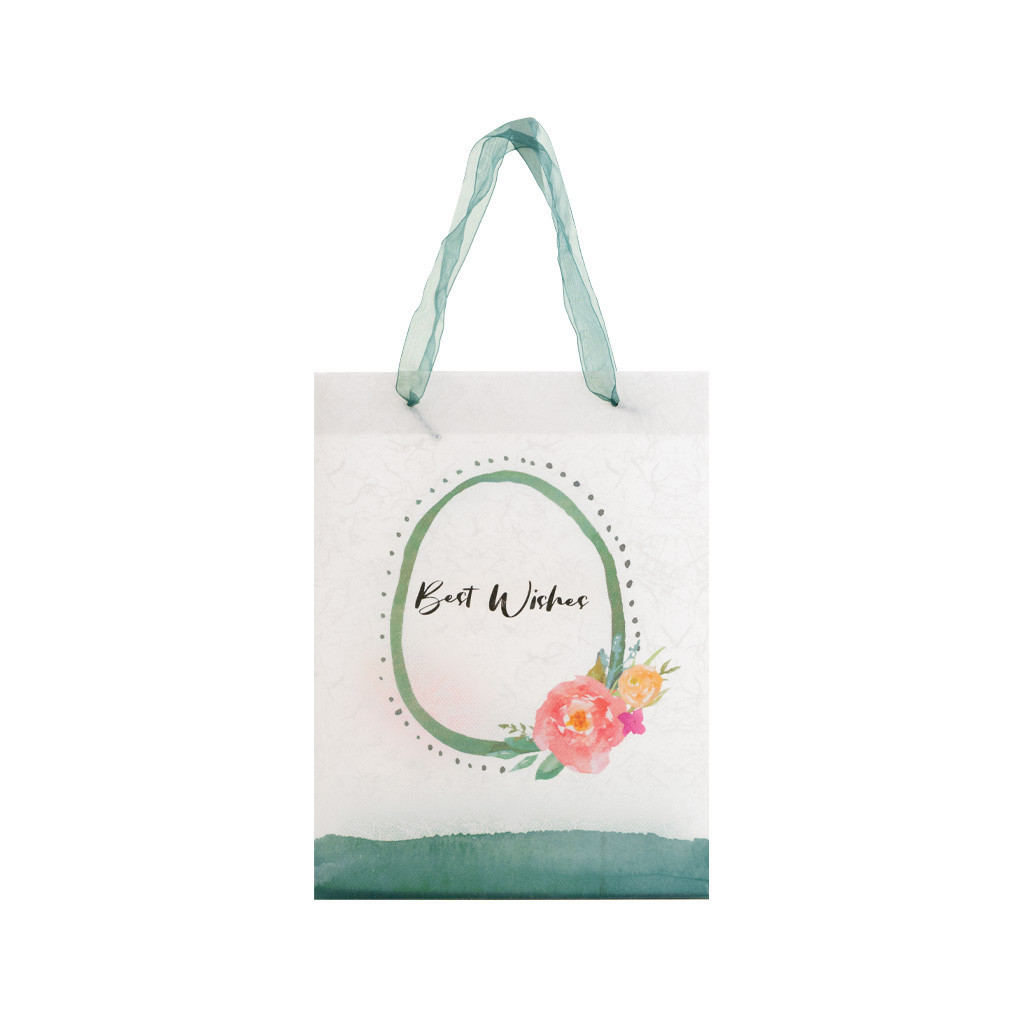 Подарунковий пакет Axent пластиковий 25х19см, Best Wishes 01 (8503-06-A) - зображення 1