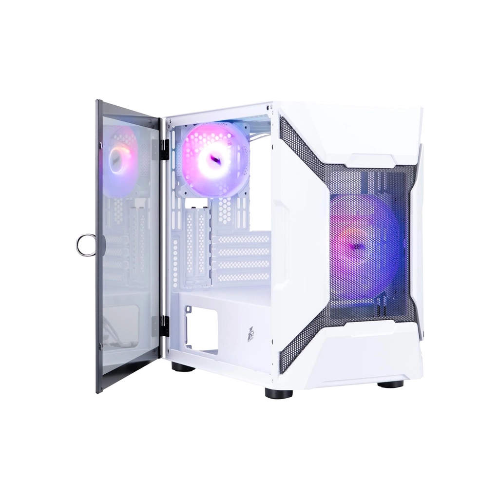 Корпус 1stPlayer D3-A-WH-1F7-14-W-1F7-W - зображення 4