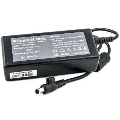 Блок живлення до ноутбуку PowerPlant SAMSUNG 220V, 60W, 16V, 3A (5.5*3.0mm) (SA60D5530) - зображення 1