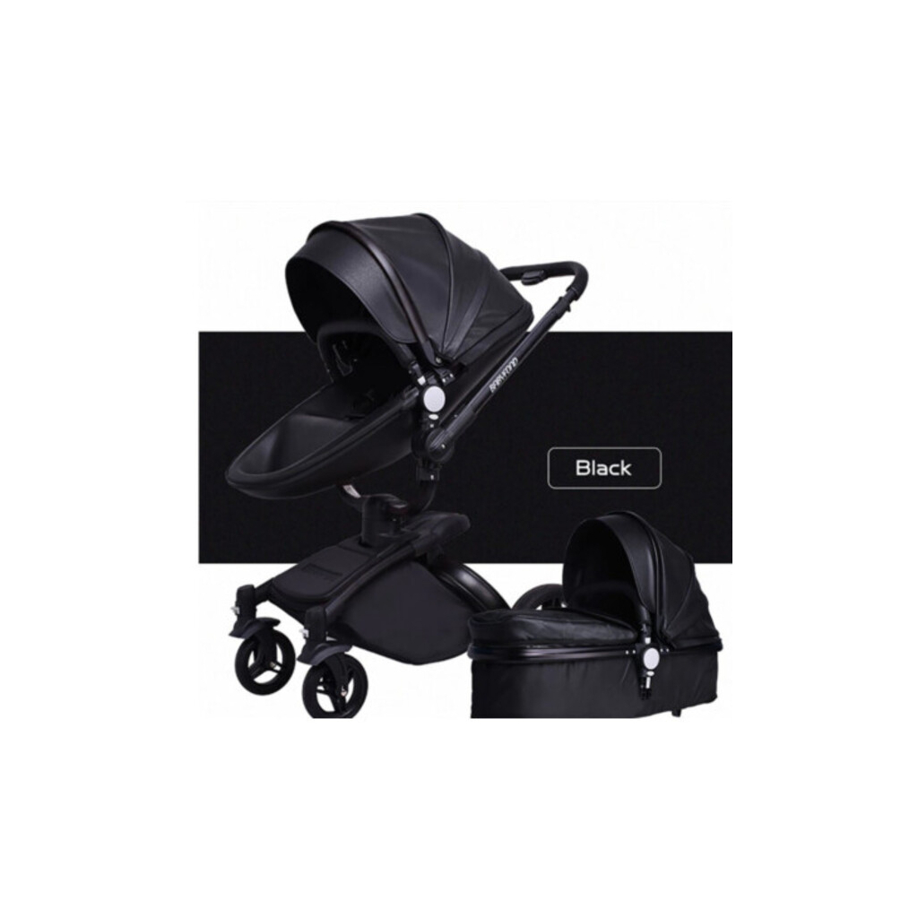 Коляска Bonbonle 3 в 1 AB-906 black (821491) - зображення 4