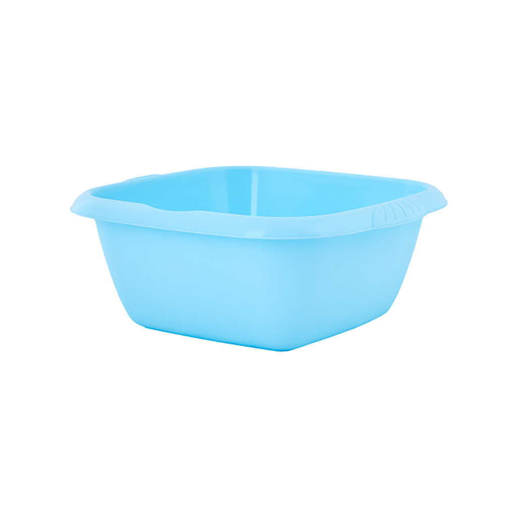 Таз Алеана Євро квадратний Блакитний 9 л (алн 121046/блак.криж.) - зображення 1