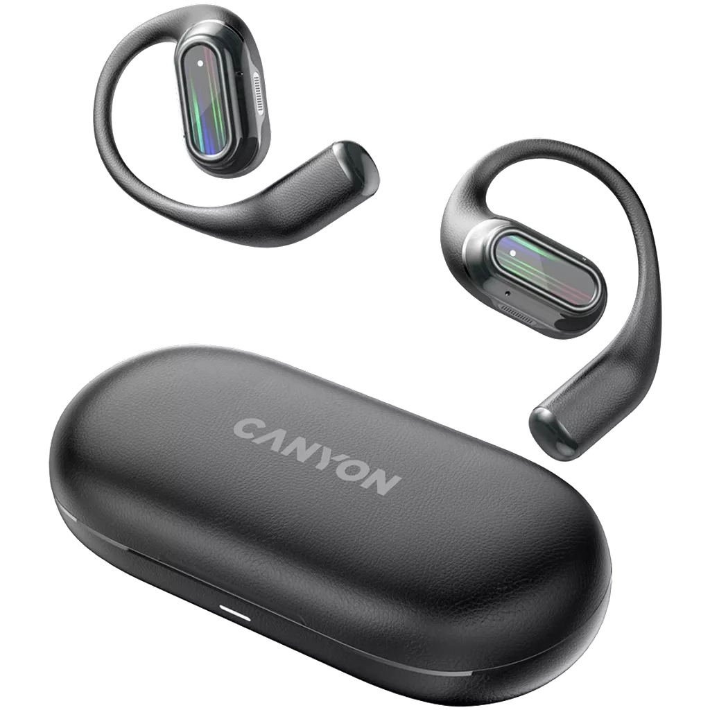 Навушники Canyon OnFlow 12 OWS ENC Black (CNS-TWS12BK) - зображення 2