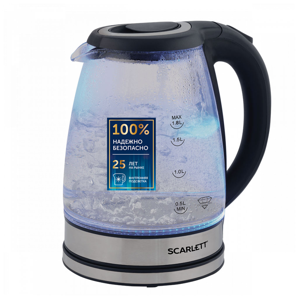 Електрочайник Scarlett SC-EK27G88 - зображення 1
