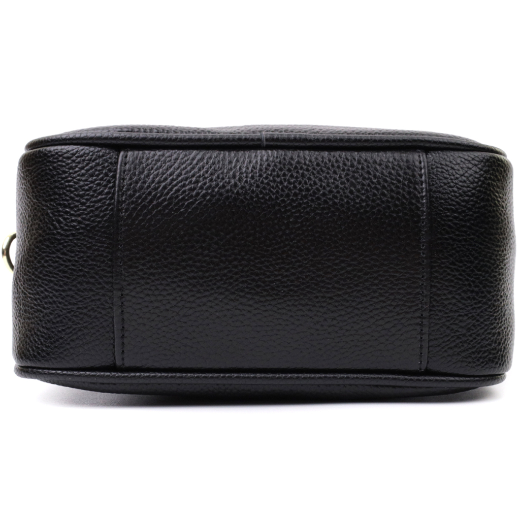 Сумка Vintage З натуральної шкіри Чорна (22590) - зображення 6