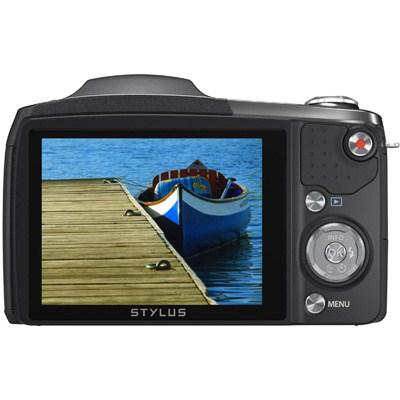 Цифровий фотоапарат Olympus SZ-16 black (V102100BE000) - зображення 2