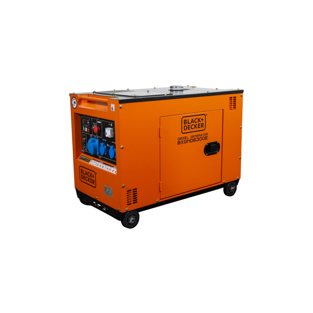 Генератор Black&Decker BXGND6300E 6000/6300 W (6813624) - зображення 1