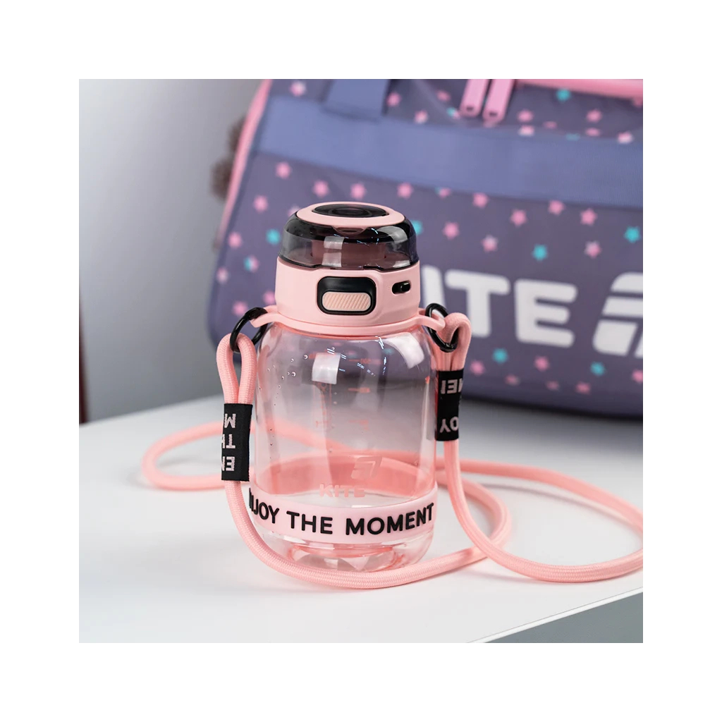 Поїльник-непроливайка Kite 700 мл, рожево-сіра (K25-1218-3) - зображення 9