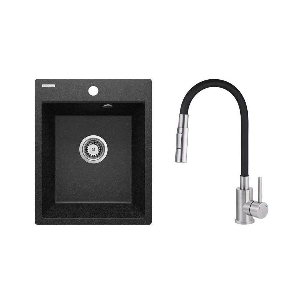 Мийка кухонна Deante Corio ZRC_2103 + зміш. BOC_B740 (ZRCD2103) - зображення 1