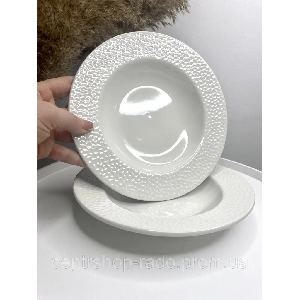 Тарілка Vittora Мона Ліза 730 мл 18 см Супова (VT-P-2220МL) - зображення 1