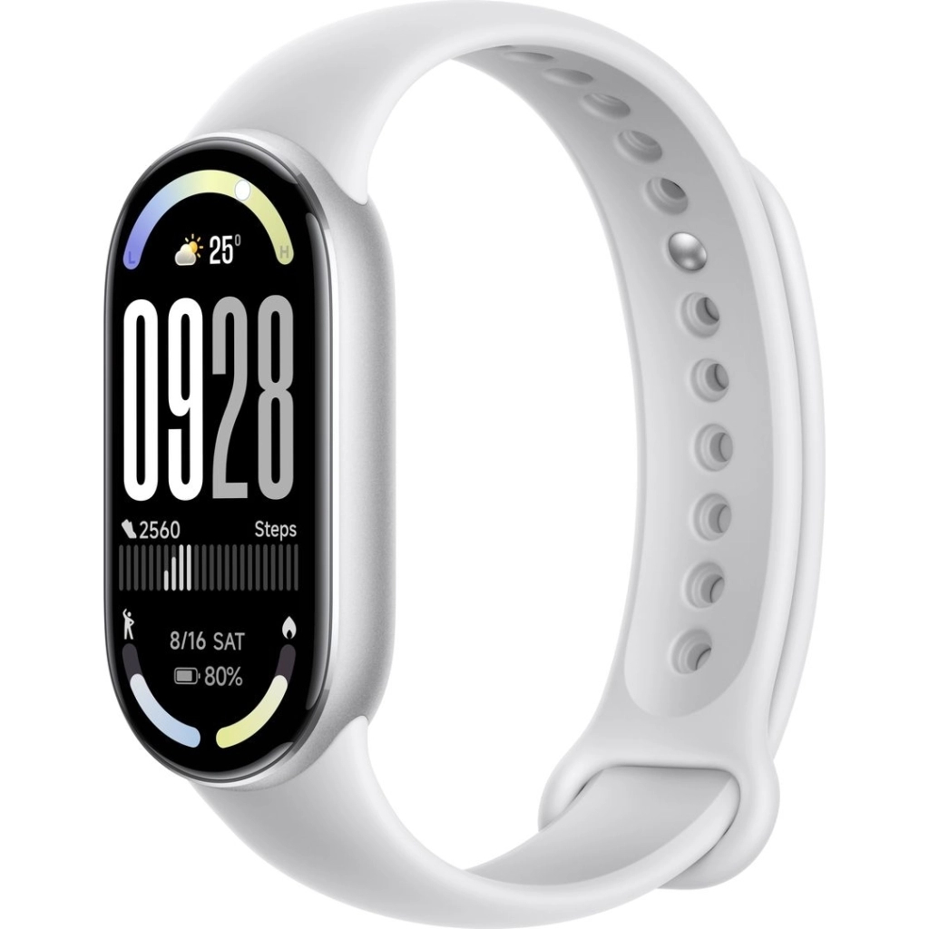 Фітнес браслет Xiaomi Smart Band 10 BHR07PSGL Срібний (1146725) - зображення 1