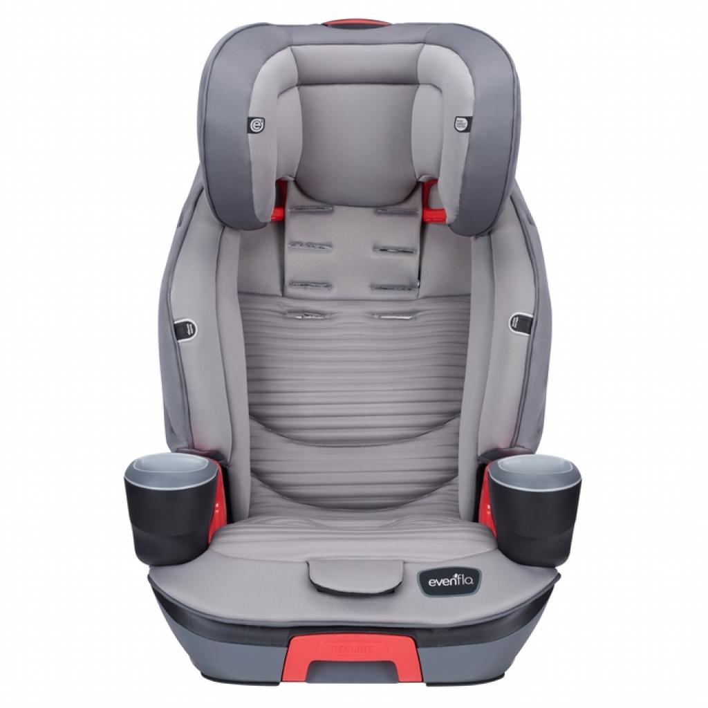 Автокрісло Evenflo Evolve Platinum Charcoal Stripe (032884194322) - зображення 5