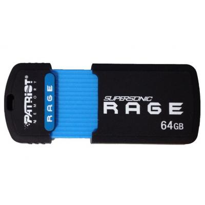 USB флеш накопичувач Patriot 64GB Supersonic RAGE USB 3.0 (PEF64GSRUSB) - изображение 1