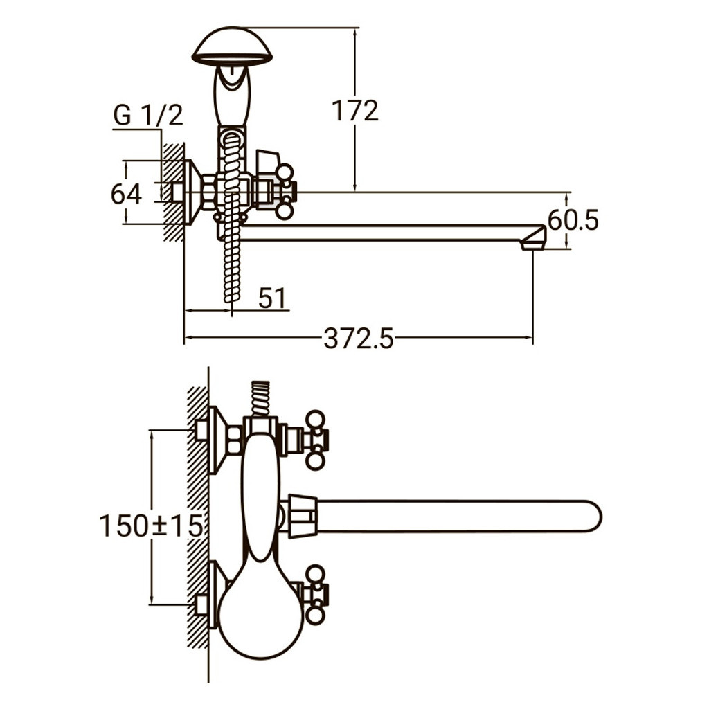 Змішувач AQUATICA PL-2C255C - зображення 6
