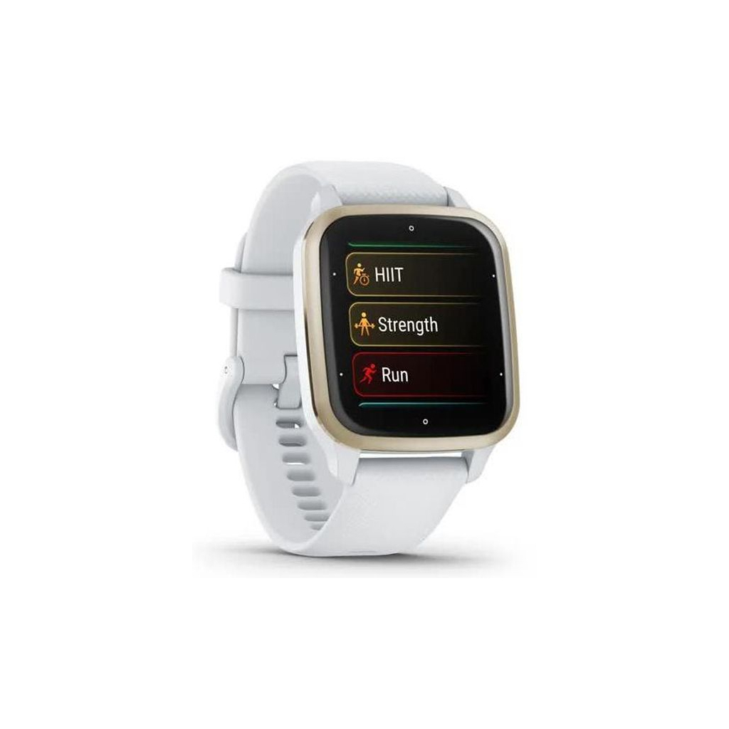 Смарт-годинник Garmin Venu Sq 2, White/Cream Gold (010-02701-11) - изображение 3