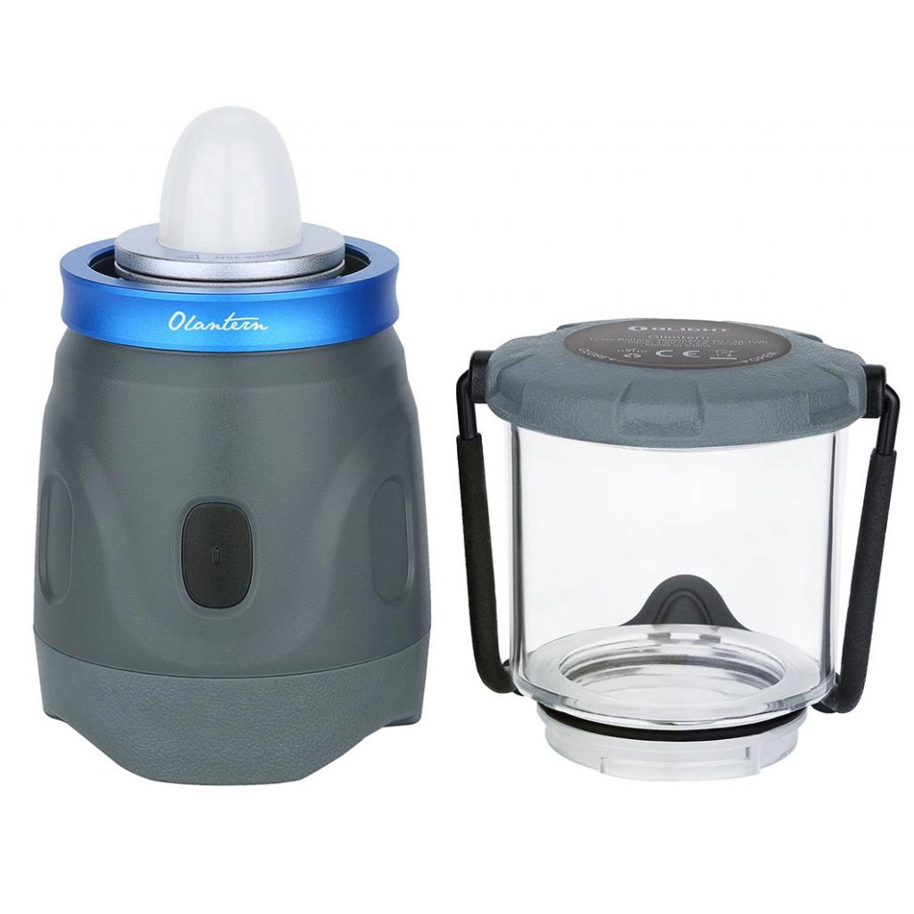 Ліхтар Olight Olantern Red + дві насадки в комплекті (Olantern Grey) - зображення 2