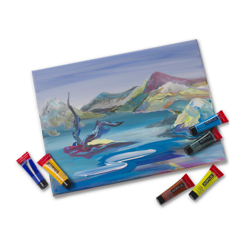 Акрилові фарби Royal Talens Amsterdam Landscape 12 кольорів по 20 мл (8712079451219) - изображение 11