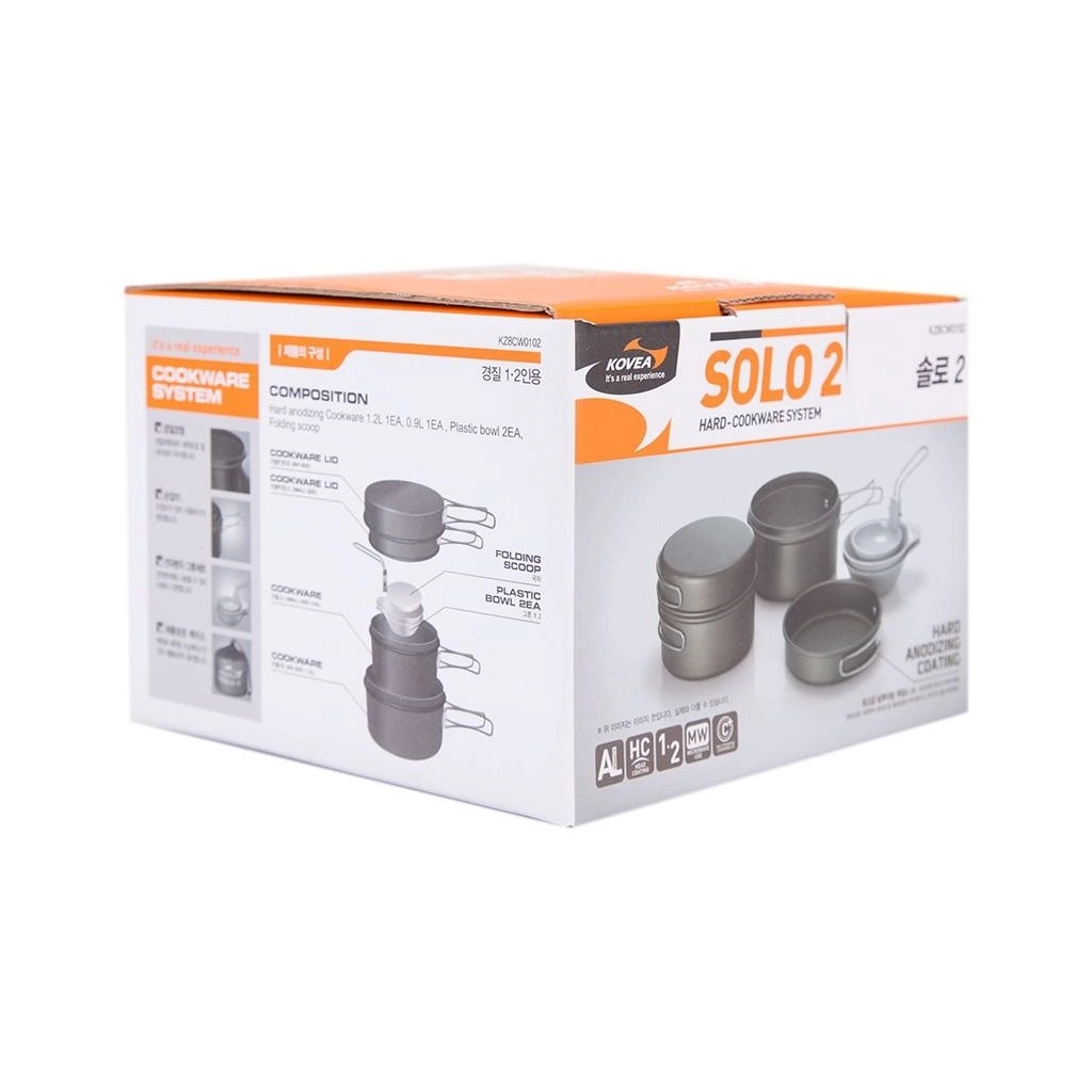 Набір туристичного посуду Kovea Solo 2 KSK-SOLO2 (4823082716210) - зображення 9