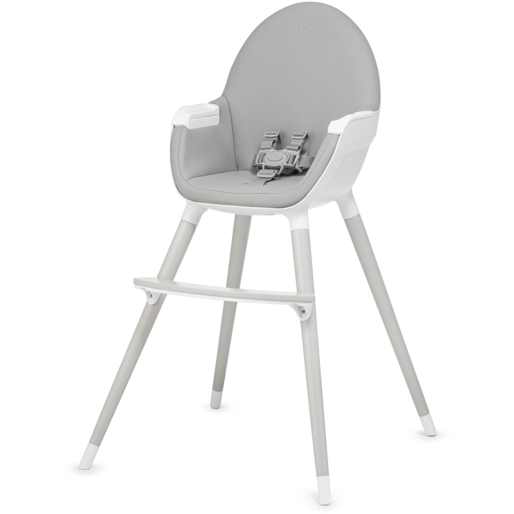Стілець для годування Kinderkraft 2 в 1 Fini Gray Leg (5902533915156) - зображення 1