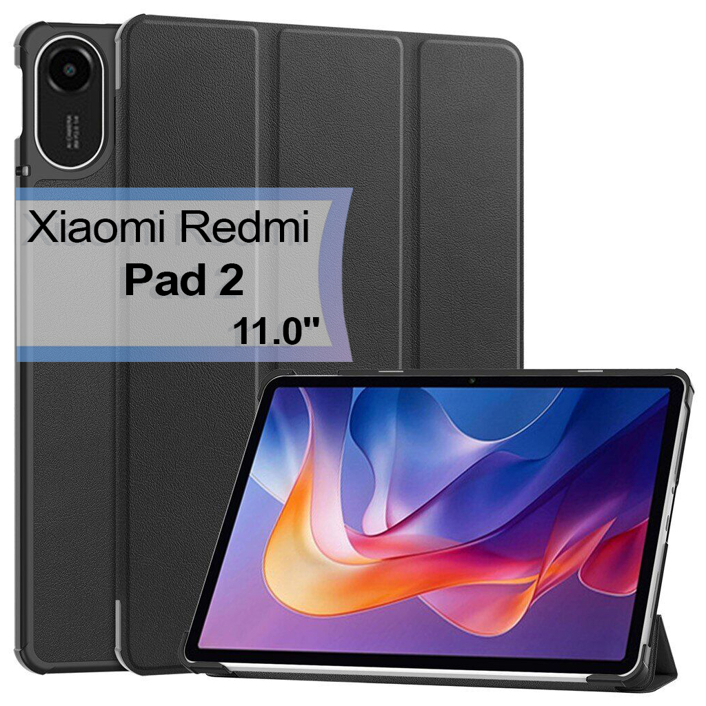 Чохол до планшета BeCover Smart Xiaomi Redmi Pad 2 11.0" Black (713636) - зображення 1