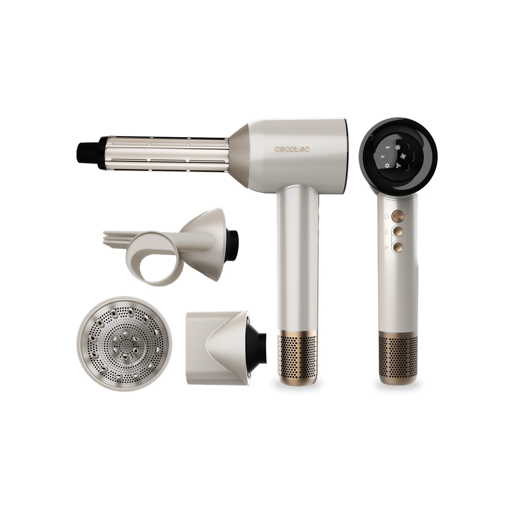 Фен Cecotec DryGlam Waves Champagne 4in1 (A01_EU01_103715) - зображення 1