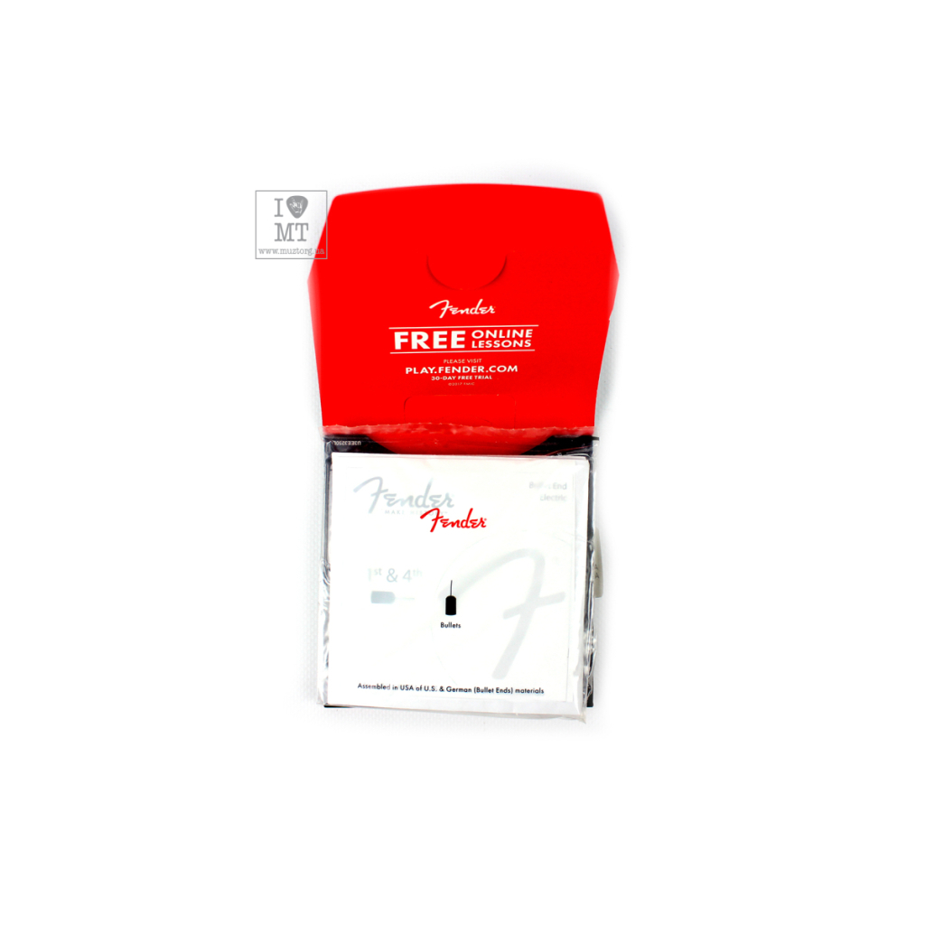 Струни для гітари Fender 3250L Super Bullets Nickel-Plated Guitar Strings (09-42) (A009841) - зображення 3