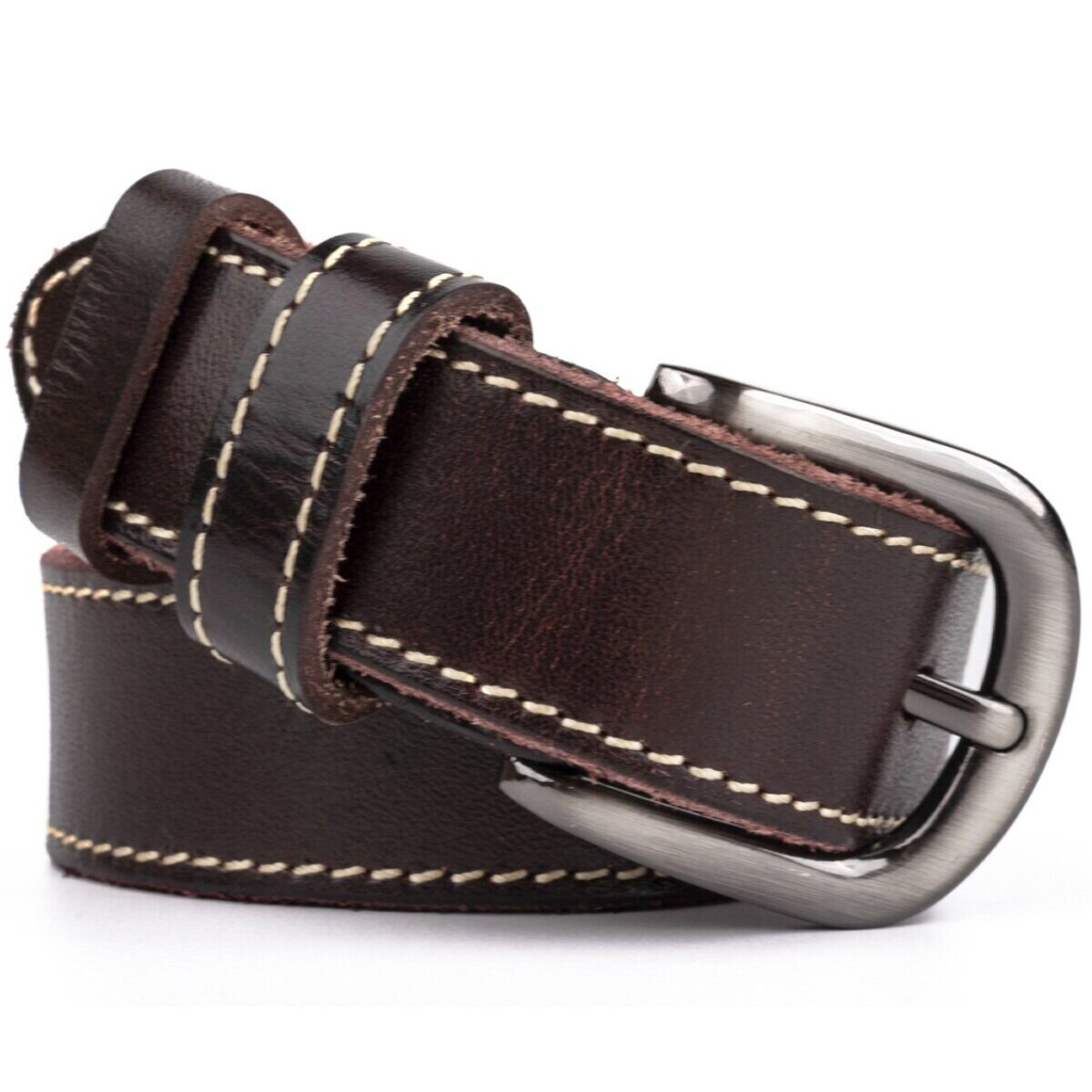 Ремінь Vintage Унісекс Темно-коричневий (20125) - зображення 5