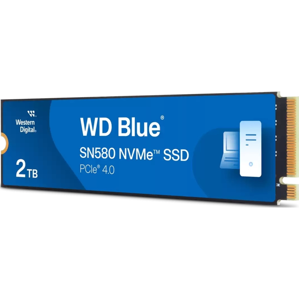 Накопичувач SSD M.2 2280 2TB SN580 Blue WD (WDS200T3B0E) - зображення 2