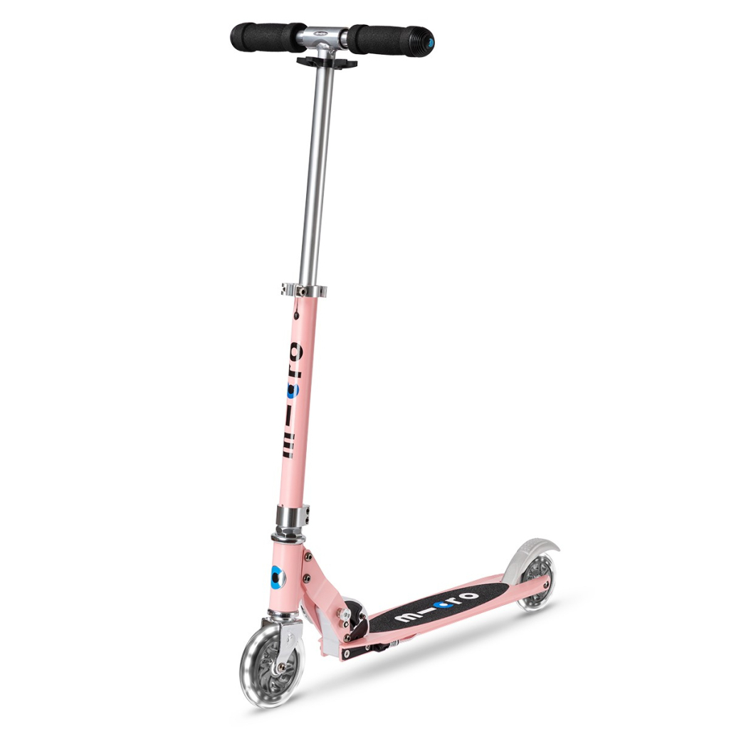 Самокат Micro Sprite LED Неонова троянда (SA0235) - зображення 1