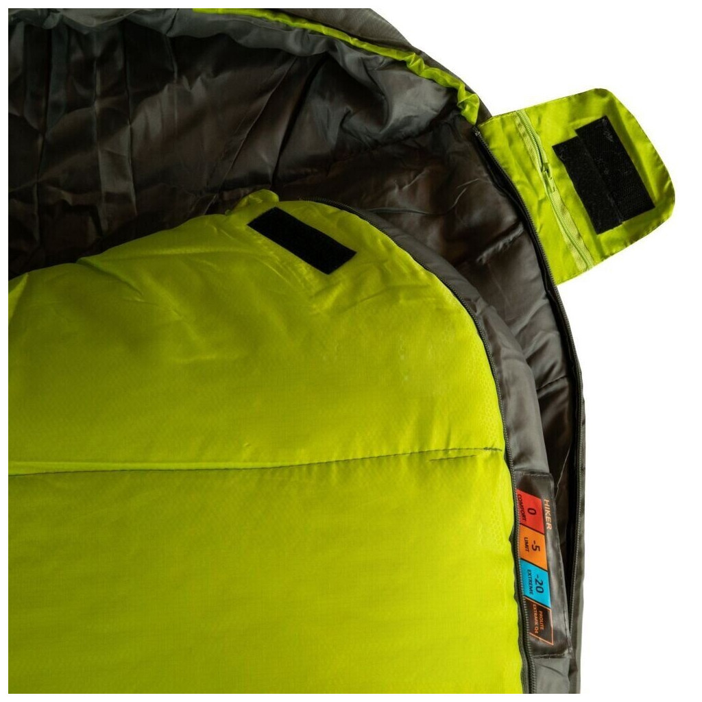Спальний мішок Tramp Hiker Regular Olive/Grey R (TRS-051R-R) - зображення 3