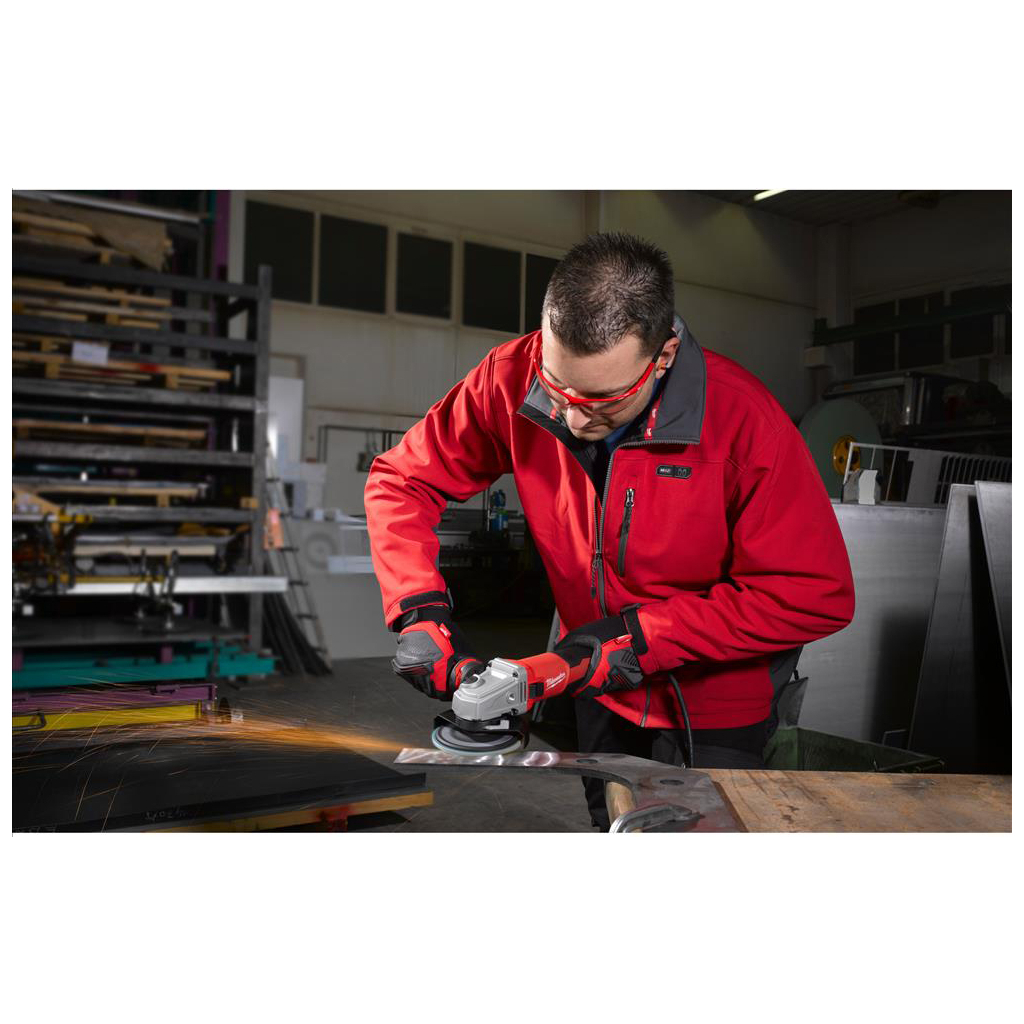 Шліфувальна машина Milwaukee AGV 13-125 XE, 1250Вт, 125 мм (4933451218) - зображення 5