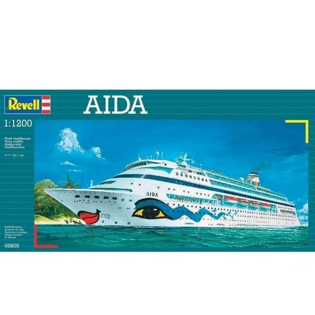 Збірна модель Revell Круїзне судно AIDA 1:1200 (5805) - зображення 1