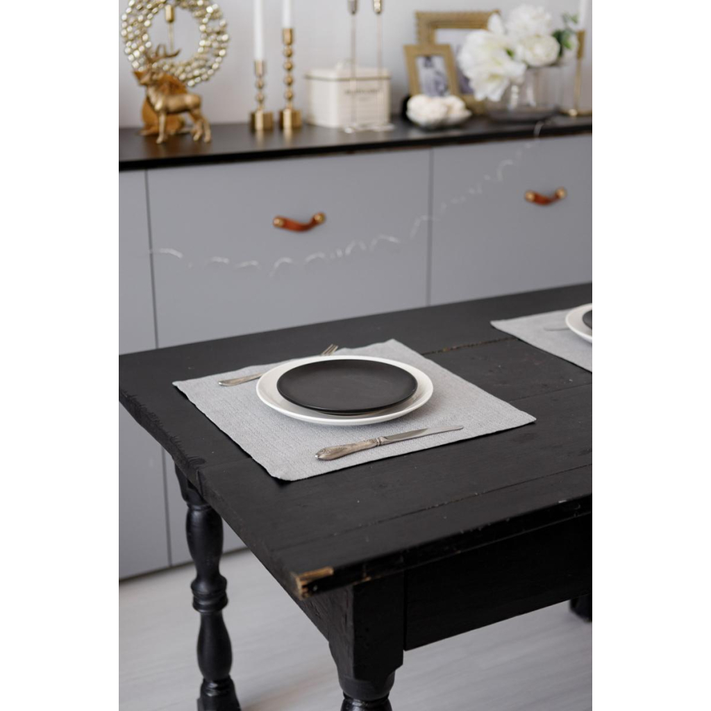 Серветка на стіл Прованс Перлина Silver 40х40 см (037584) - зображення 5