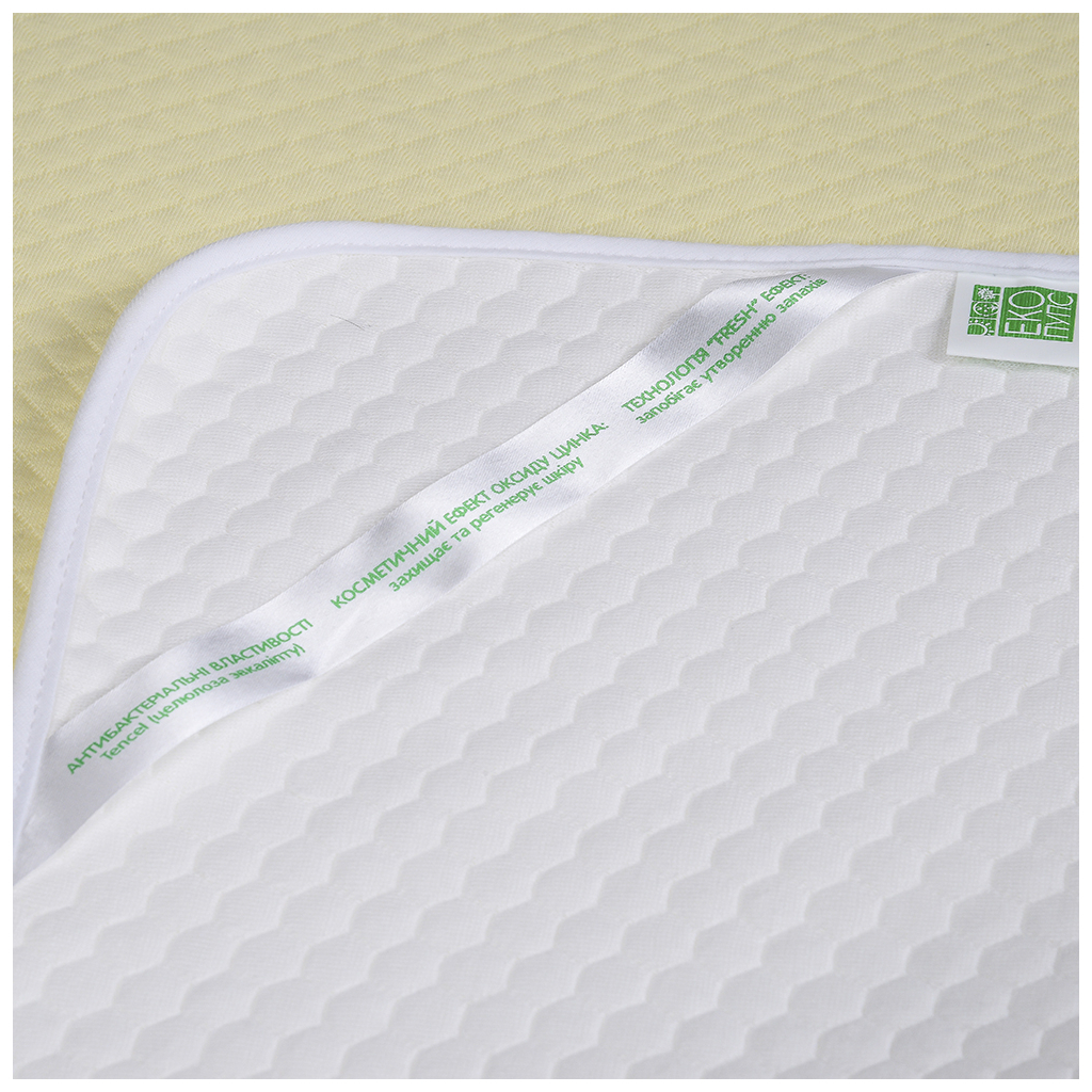Пелюшки для малюків Еко Пупс Soft Touch Premium непромокаюча двостороння 50 х 70 см жовтий (EPG07W-5070g) - зображення 3
