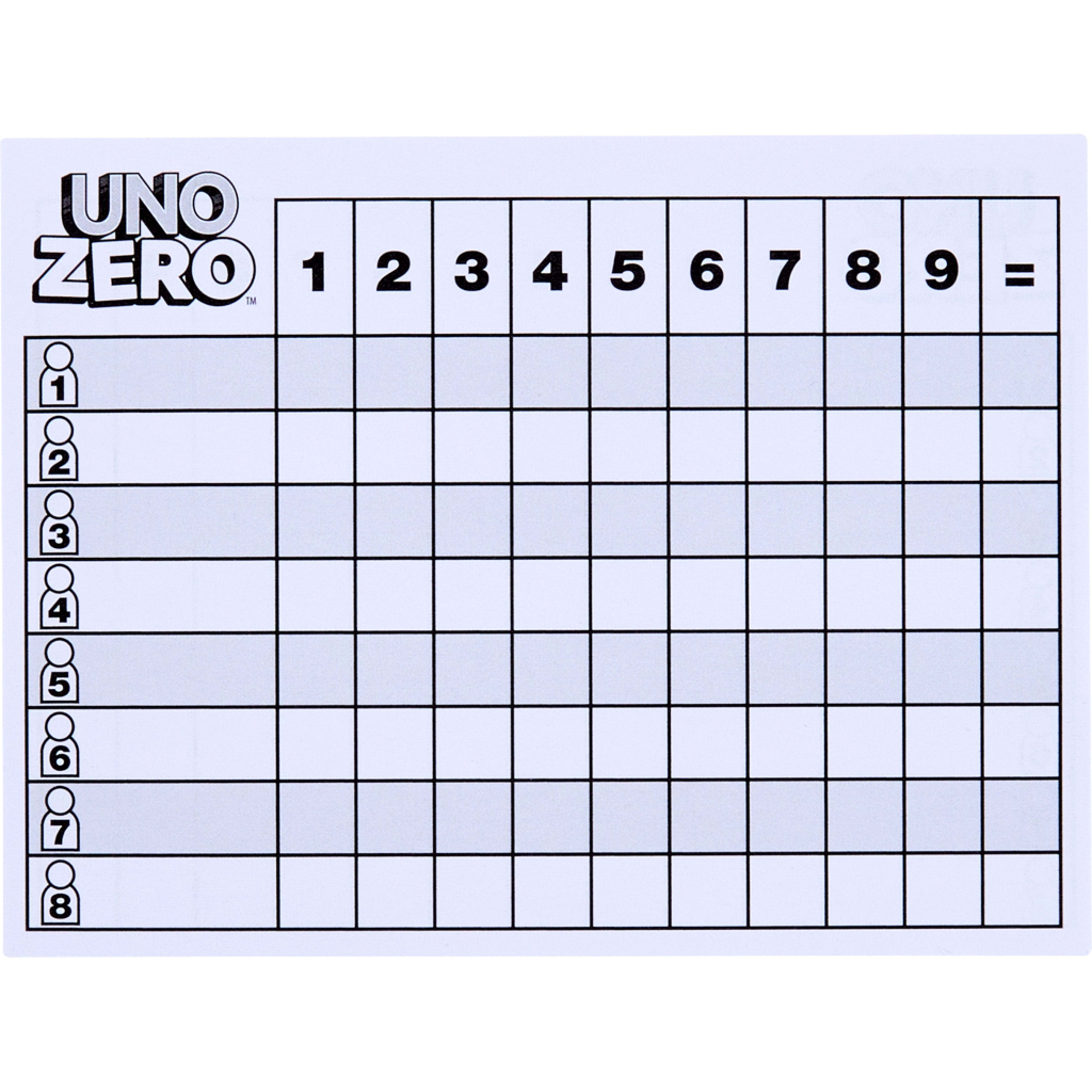Настільна гра UNO Zero (JHH48) - зображення 4