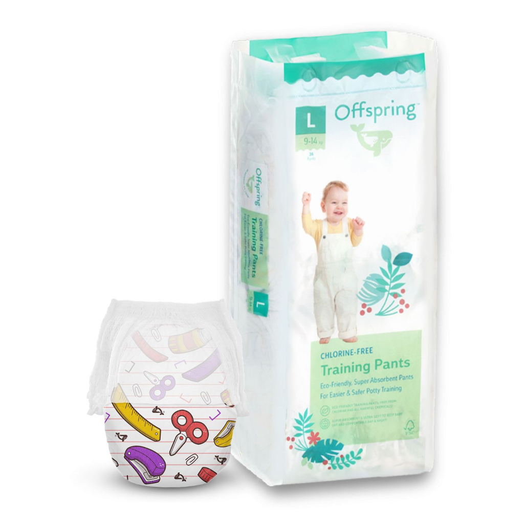 Підгузки Offspring Трусики Crafty розмір L 9-14 кг 36 шт (DP-OI-FAP-L36P-CRA) - зображення 1