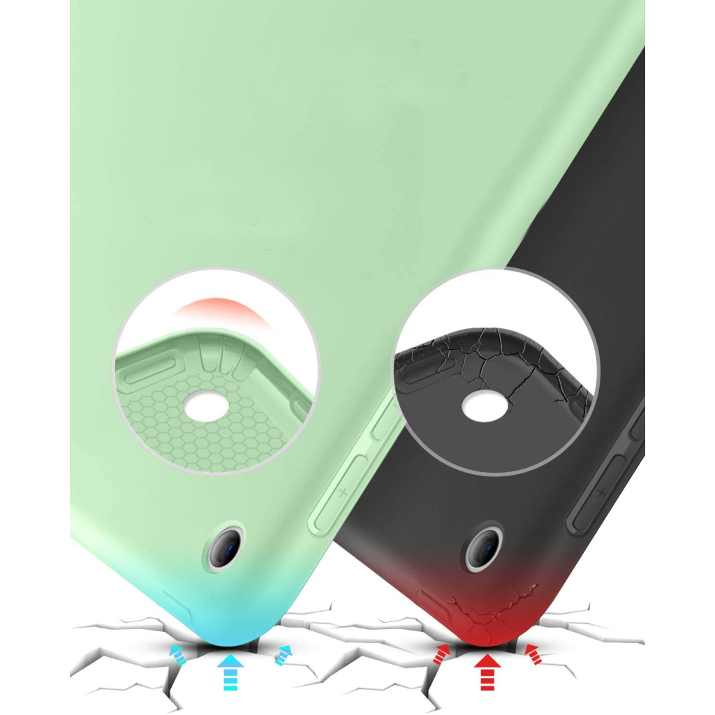 Чохол до планшета BeCover Tri Fold Soft TPU Silicone Apple iPad 9.7 2017/2018 A1822/A1823/A1893/A1954 Green (706878) - зображення 5