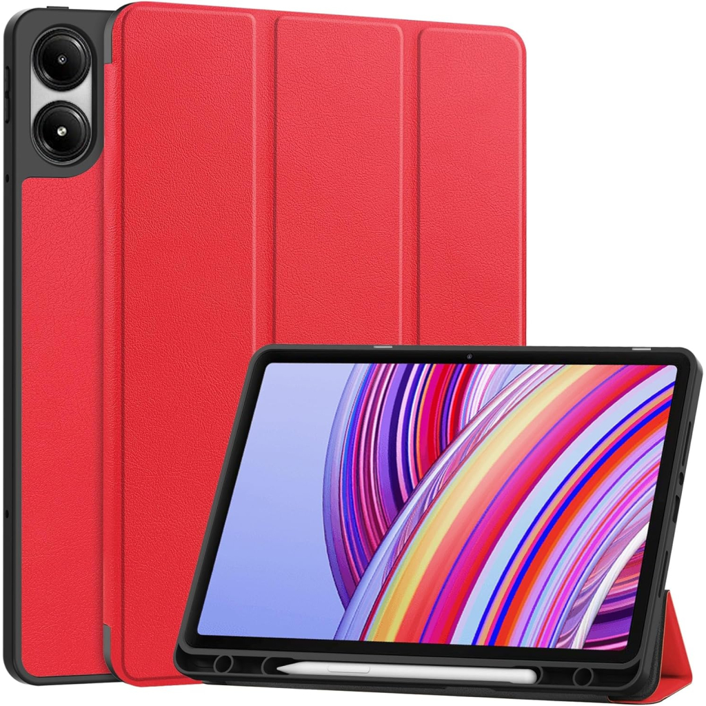 Чохол до планшета BeCover Flexible TPU Mate Xiaomi Poco Pad 12.1" Red (711586) - зображення 2