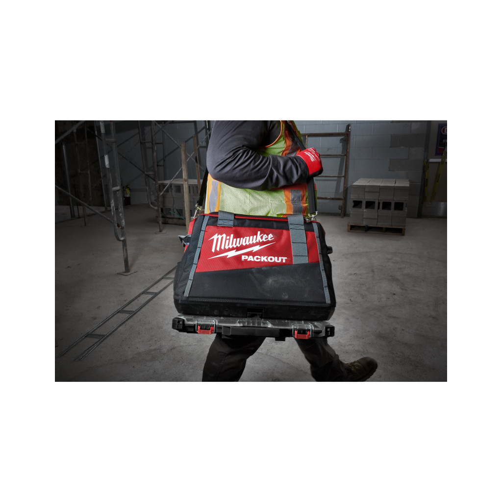 Ящик для інструментів Milwaukee органайзер тонкий PACKOUT 500х380х65 мм (4932471064) - зображення 3