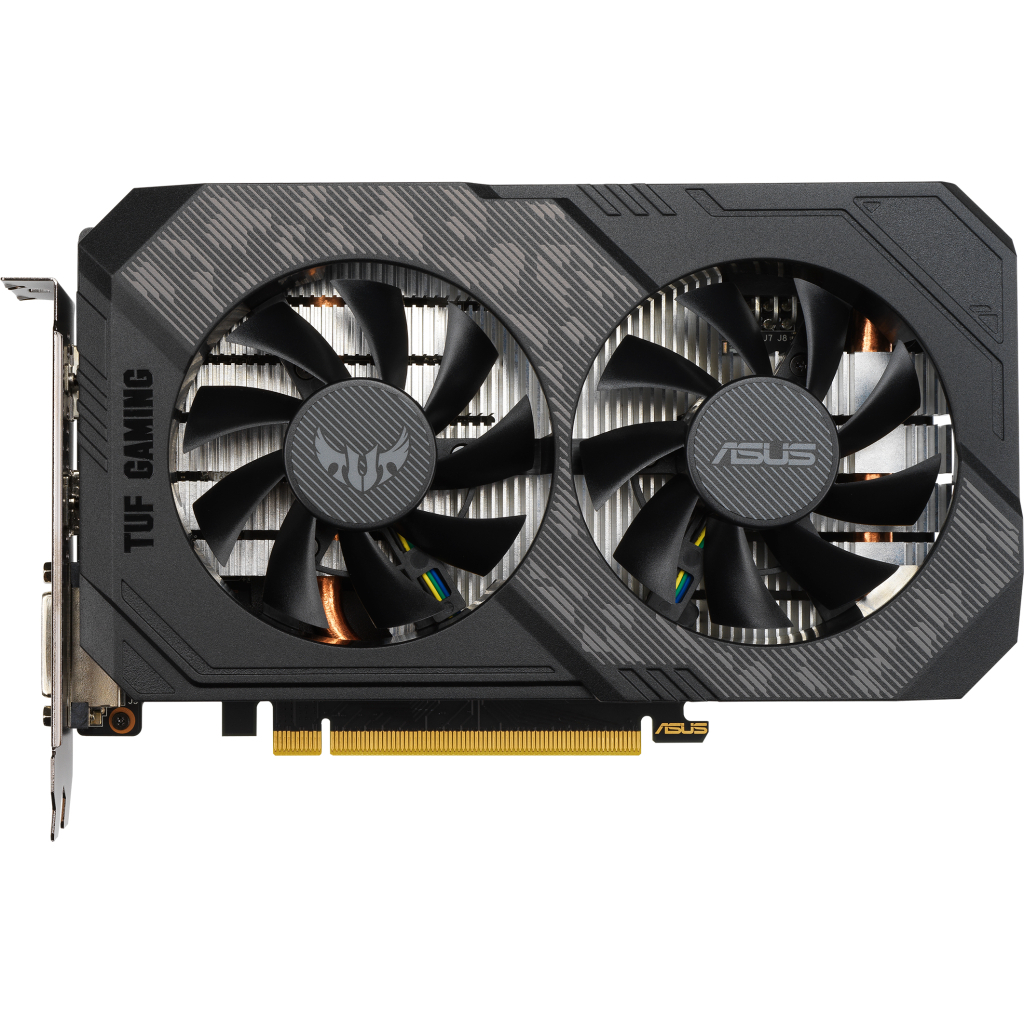 Відеокарта ASUS GeForce GTX1650 4096Mb TUF D6 P V2 GAMING (TUF-GTX1650-4GD6-P-V2-GAMING) - зображення 1