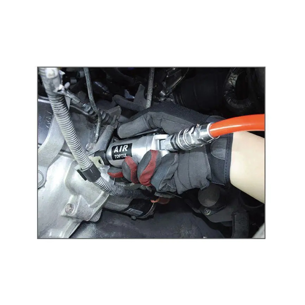 Гайковерт Toptul пневматичний професійний 1/4" 108N/m 12000об/хв (KAAU0808) - зображення 4