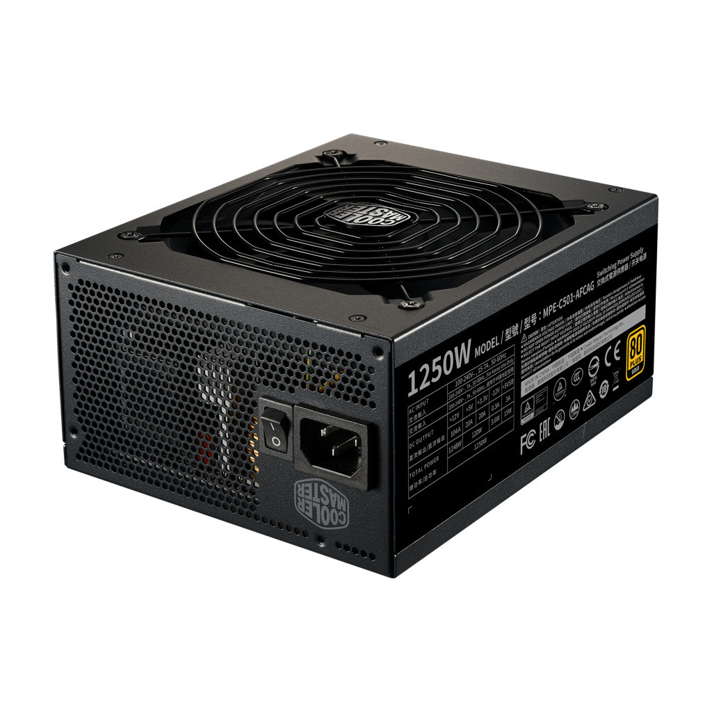 Блок живлення CoolerMaster 1250W MWE Gold V2 (MPE-C501-AFCAG-3EU) - зображення 2