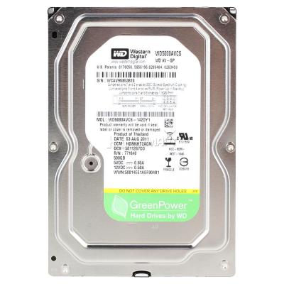 Жорсткий диск 3.5"  500Gb WD (#WD5000AVCS#) - зображення 1