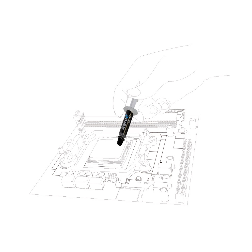 Термопаста AeroCool BarafS 3.5g (ACTG-NA24210.01) - зображення 2