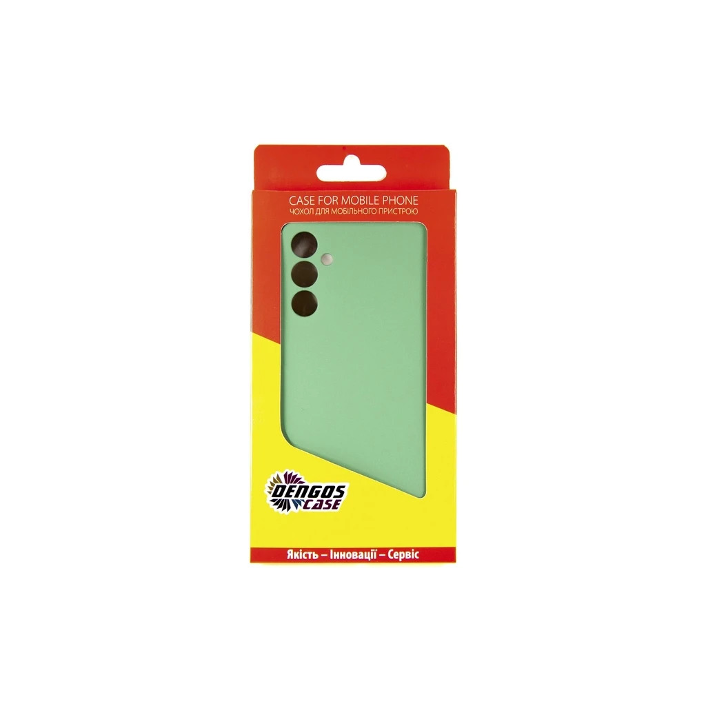 Чохол до мобільного телефона Dengos Samsung Galaxy A24 Case + Glass (Mint) (DG-KM-79) - зображення 3